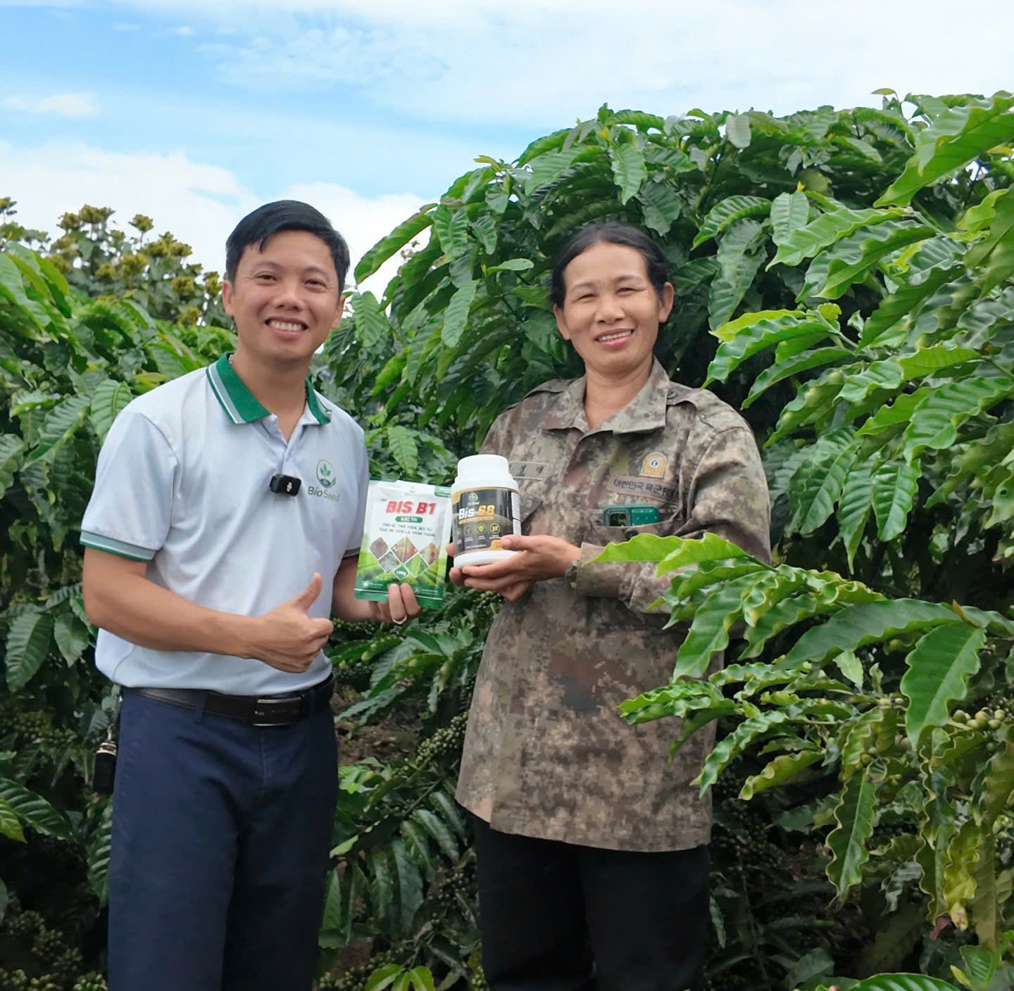 🌱 CỨU VƯỜN CÀ PHÊ VÀNG LÁ – KẾT QUẢ THỰC TẾ SAU 26 NGÀY SỬ DỤNG SẢN PHẨM BIOSEED 🌱