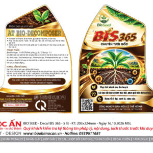 Bis 365 - Phục hồi cây, cải tạo đất